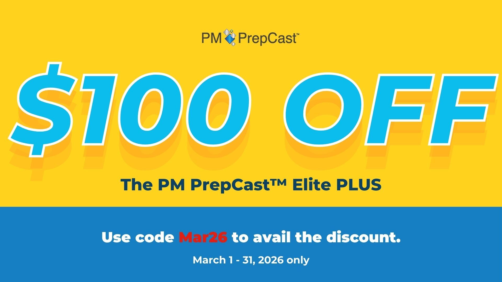 The PM PrepCast™ Elite Plus